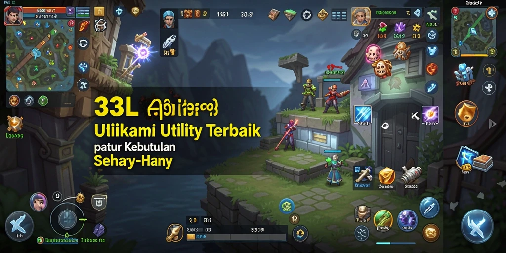 Tampilan screenshot 33L menampilkan antarmuka sederhana dan fungsionalitas aplikasi Utility.