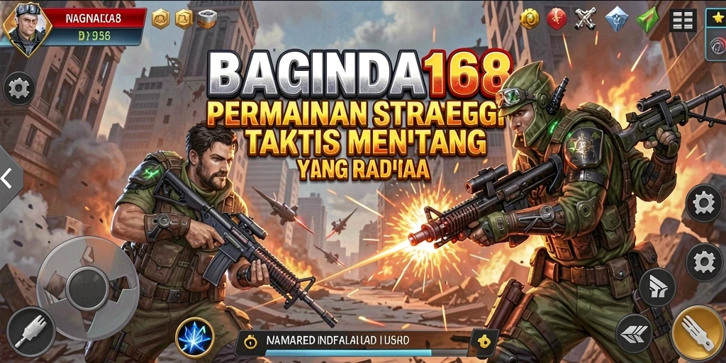Tampilan gameplay yang mendebarkan dari BAGINDA168 dengan aksi strategi.