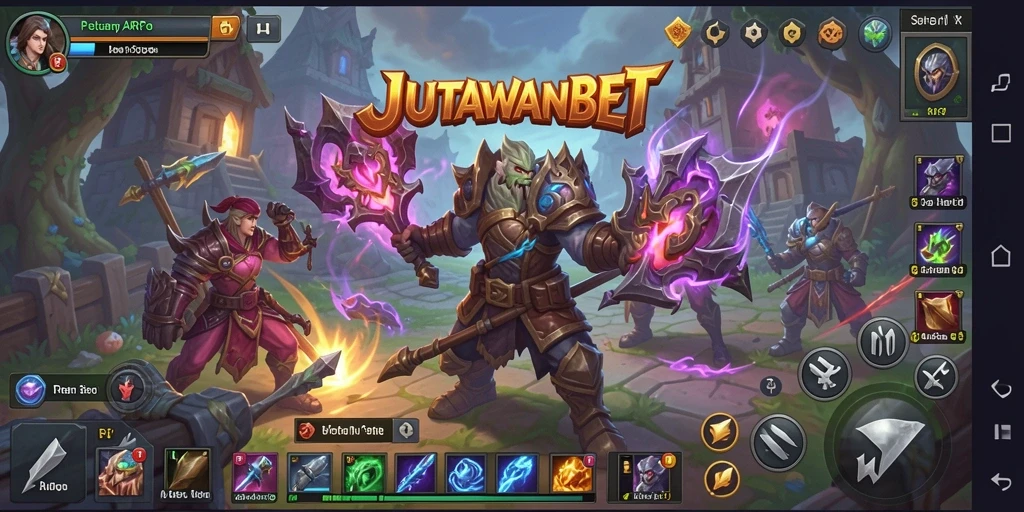Menampilkan gameplay seru di dunia ARPG JUTAWANBET.