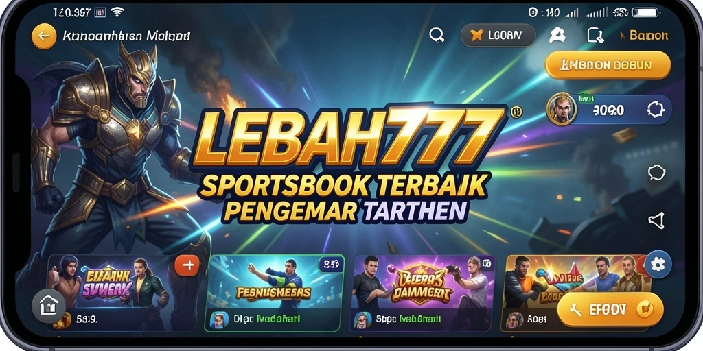 Tampilan menarik dari gameplay aplikasi LEBAH777 yang menampilkan berbagai taruhan olahraga.
