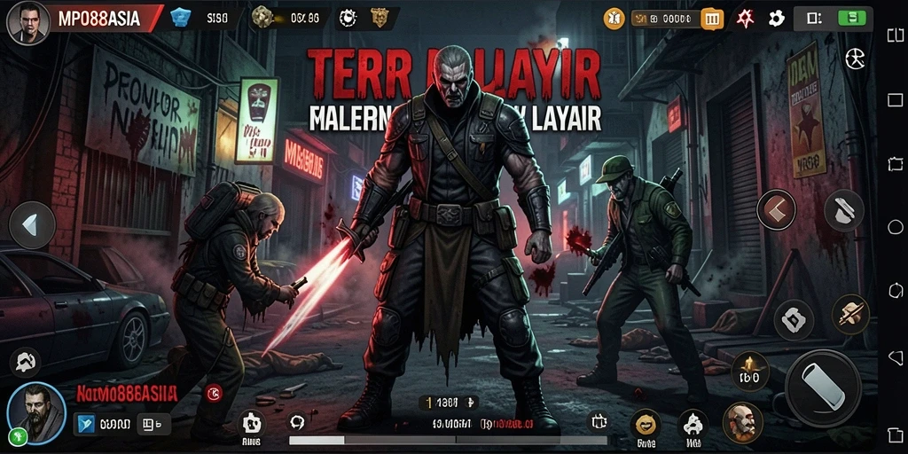 Gameplay MPO88ASIA yang menegangkan dan menyeramkan saat melawan makhluk gelap.
