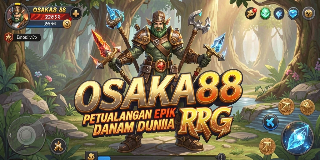Tampilan gameplay OSAKA88 yang mendebarkan dalam petualangan RPG.