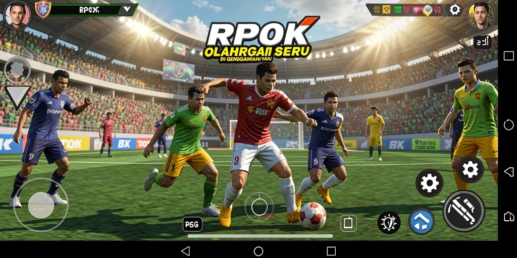 Tampilan gameplay RPOK yang mendebarkan dan kompetitif.