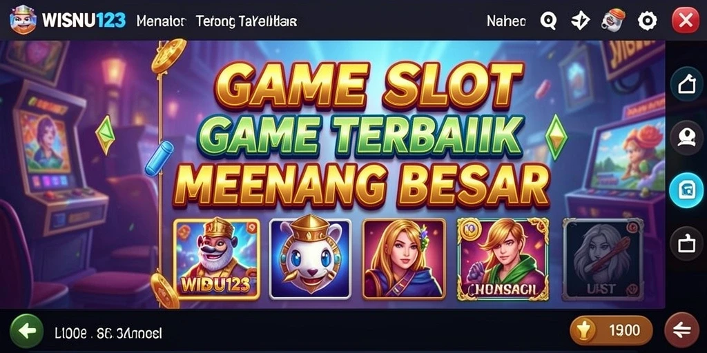 Tampilan gameplay WISNU123 yang menegangkan dan seru.