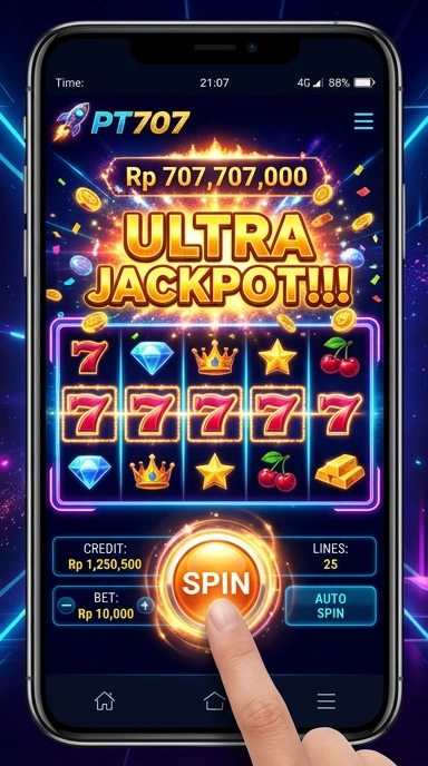 Fitur pencarian aplikasi yang praktis di pt707.